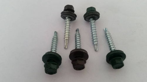 內(nèi)六角帶墊烤漆鉆尾螺絲 高效緊固的工業(yè)利器