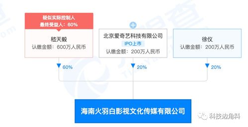 愛奇藝布局影視產(chǎn)業(yè) 成立海南火羽白影視公司并持股20%